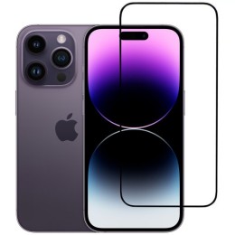 Защитное стекло для Apple iPhone 14 Pro Glass Pro Full Glue матовое Черное