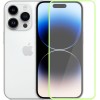 Защитное стекло для Apple iPhone 14 Pro Glass Pro Full Glue светящееся Зеленое