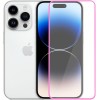 Защитное стекло для Apple iPhone 14 Pro Glass Pro Full Glue светящееся Розовое