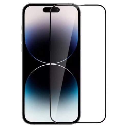 Защитное стекло для Apple iPhone 14 Pro 3D Private Черное