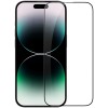 Защитное стекло для Apple iPhone 14 Pro Max Glass Pro Full Glue Черное
