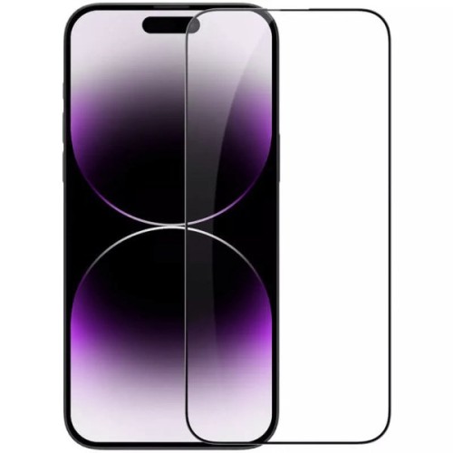 Защитное стекло для Apple iPhone 14 Pro Max Glass Pro Full Glue 9D Черное