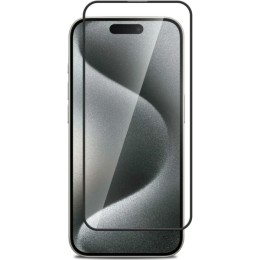 Защитное стекло для Apple iPhone 16 Pro Max Glass PRO FULL GLUE 9D Черное