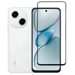 Защитное стекло для Tecno Spark Go 1 Glass Pro Full Glue 9D Черное