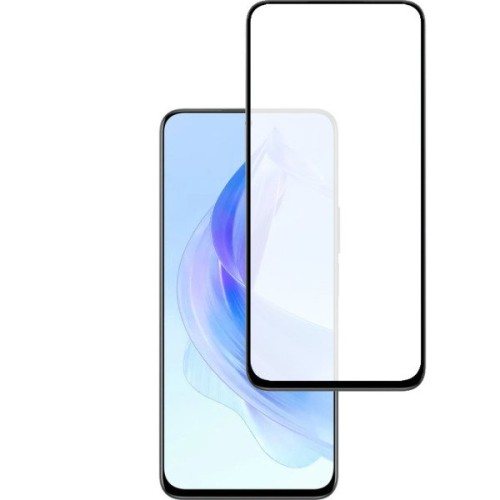 Защитное стекло для Huawei Honor 90 Lite Red Line Full Screen Full Glue Черное
