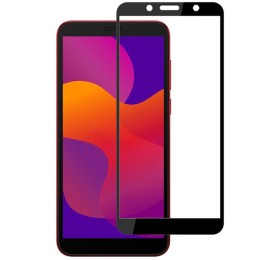 Защитное стекло для Huawei Honor 9S Red Line Full Screen 3D Черное