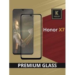 Защитное стекло для Honor X7 Krieger Черное