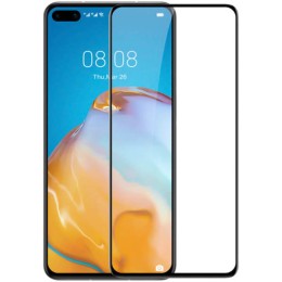 Защитное стекло для Huawei P40 Red Line Full Screen Черное