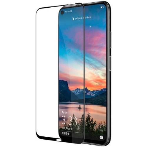 Защитное стекло для Huawei P40 Lite 5D Черное