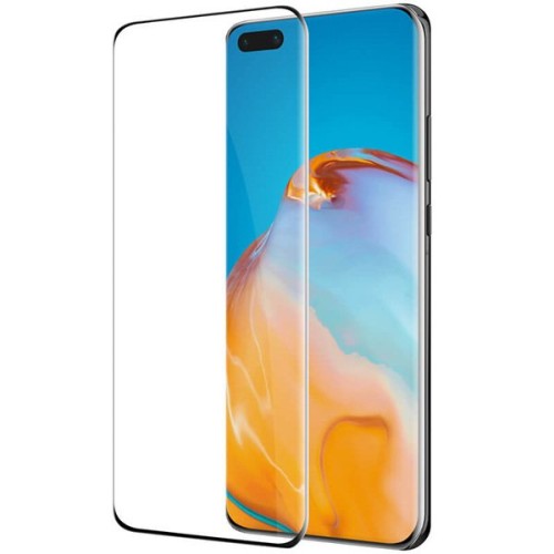 Защитное стекло для Huawei P40 Pro 3D Черное