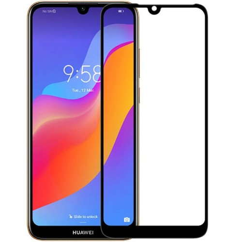 Защитное стекло для Huawei Y6p Red Line Full Screen 3D Черное