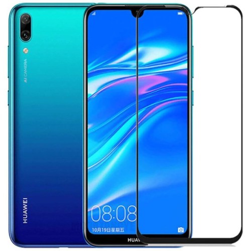 Защитное стекло для Huawei Y7 (2019) Red Line Full Screen 3D Черное