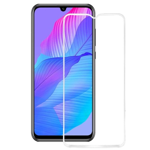 Защитное стекло для Huawei Y8p Glass Pro Full Glue светящееся Белое