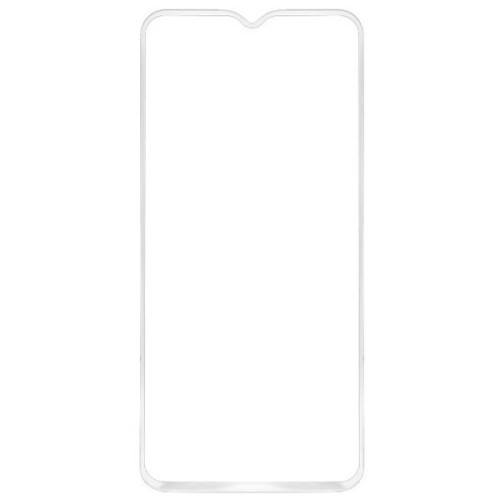 Защитное стекло для Huawei Y8p Glass Pro Full Glue светящееся Белое