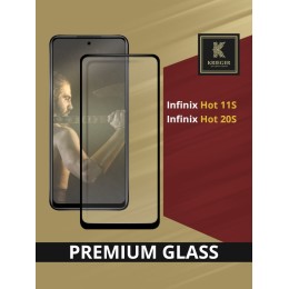 Защитное стекло для Infinix Hot 11S Krieger Черное