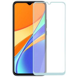Защитное стекло для Infinix Hot 11 Play Glass Pro Full Glue светящееся Голубое