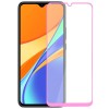Защитное стекло для Infinix Hot 11 Play Glass Pro Full Glue светящееся Розовое