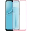Защитное стекло для Infinix Hot 12i Glass Pro Full Glue светящееся Розовое