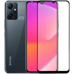 Защитное стекло для Infinix Smart 6 Plus Glass Pro Full Glue Черное