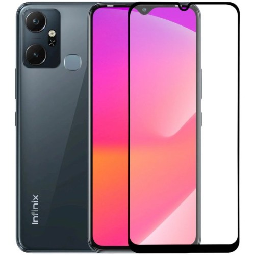 Защитное стекло для Infinix Smart 6 Plus Glass Pro Full Glue Черное