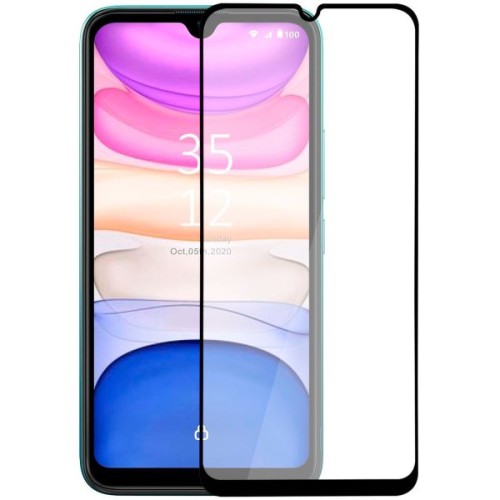 Защитное стекло для Itel A48 Glass Pro Full Glue Черное
