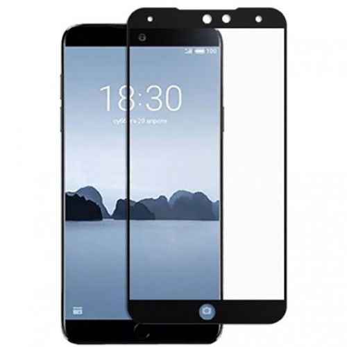 Защитное стекло для Meizu 15 Lite Glass Pro Full Screen Черное
