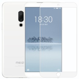 Защитное стекло для Meizu 15 Plus Glass Pro Full Screen Tech Белое