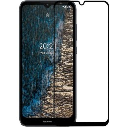 Защитное стекло для Nokia C20 Glass Pro Full Glue Черное