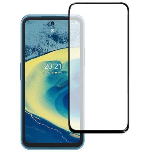 Защитное стекло для Nokia XR20 Glass Pro Full Glue Черное