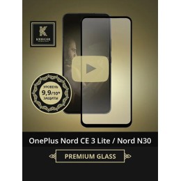 Защитное стекло для OnePlus Nord CE 3 Lite 5G / Nord 30 Krieger Черное
