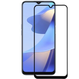 Защитное стекло для Oppo A16 Red Line Full Screen Черное