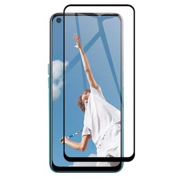 Защитное стекло для Oppo A52 Red Line Full Screen Черное