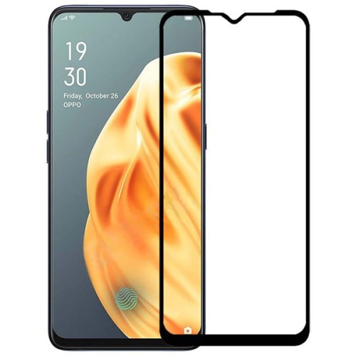 Защитное стекло для Oppo A91 Red Line Full Screen Черное