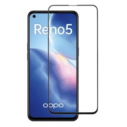 Защитное стекло для Oppo Reno 5 Glass Pro Full Glue Черное