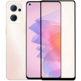 Защитное стекло для Oppo Reno 7 5G Glass Pro Full Glue Черное