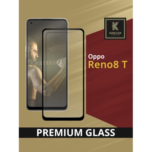 Защитное стекло для Oppo Reno 8T 4G Krieger Черное