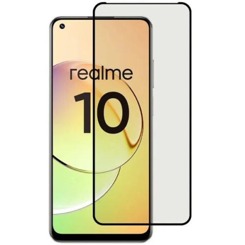 Защитное стекло для Realme 10 Red Line Full Screen Черное