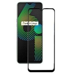 Защитное стекло для Realme 6i Glass Pro Full Glue Черное