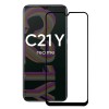 Защитное стекло для Realme C21Y Glass Pro Full Glue Черное