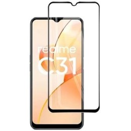 Защитное стекло для Realme C31 Glass Pro Full Glue Черное
