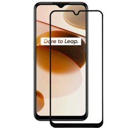 Защитное стекло для Realme C35 Glass Pro Full Glue Черное