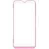 Защитное стекло для Realme C35 Glass Pro Full Glue светящееся Розовое