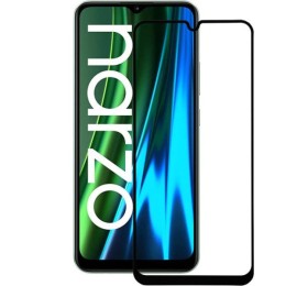 Защитное стекло для Realme Narzo 50A Glass Pro Full Glue Черное