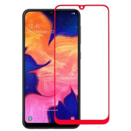 Защитное стекло для Samsung Galaxy A01 Red Line Full Screen Красное
