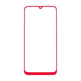 Защитное стекло для Samsung Galaxy A01 Red Line Full Screen Красное