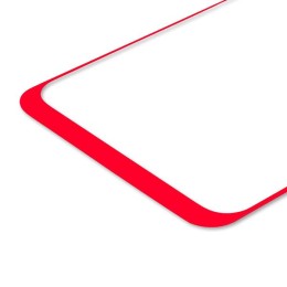Защитное стекло для Samsung Galaxy A01 Red Line Full Screen Красное