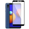 Защитное стекло для Samsung Galaxy A01 Core Red Line Full Screen Черное