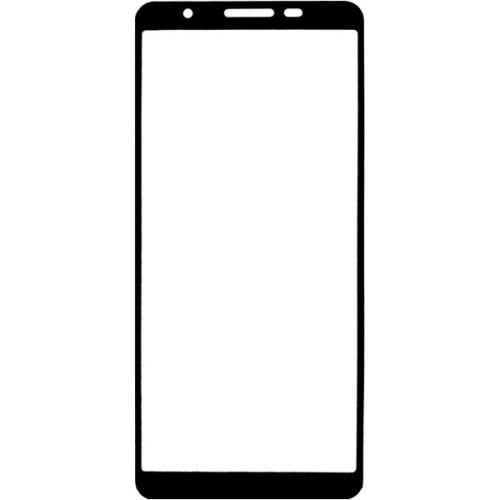 Защитное стекло для Samsung Galaxy A01 Core Red Line Full Screen Черное