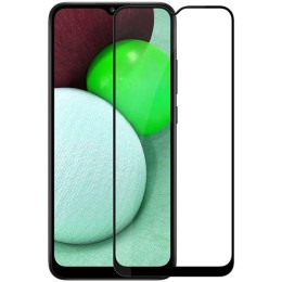 Защитное стекло для Samsung Galaxy A02 Glass Pro Full Glue Черное