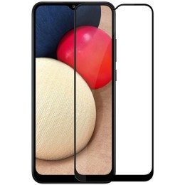 Защитное стекло для Samsung Galaxy A02S Red Line Full Screen 3D Черное